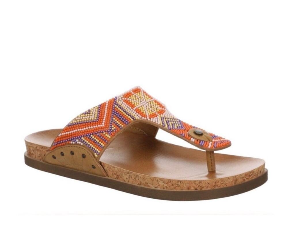 Blowfish Malibu NEW Lyric beaded thong sandals upper $65 Size 8